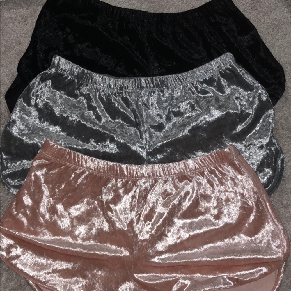 Velvet Shorts!  JUST SOLD!